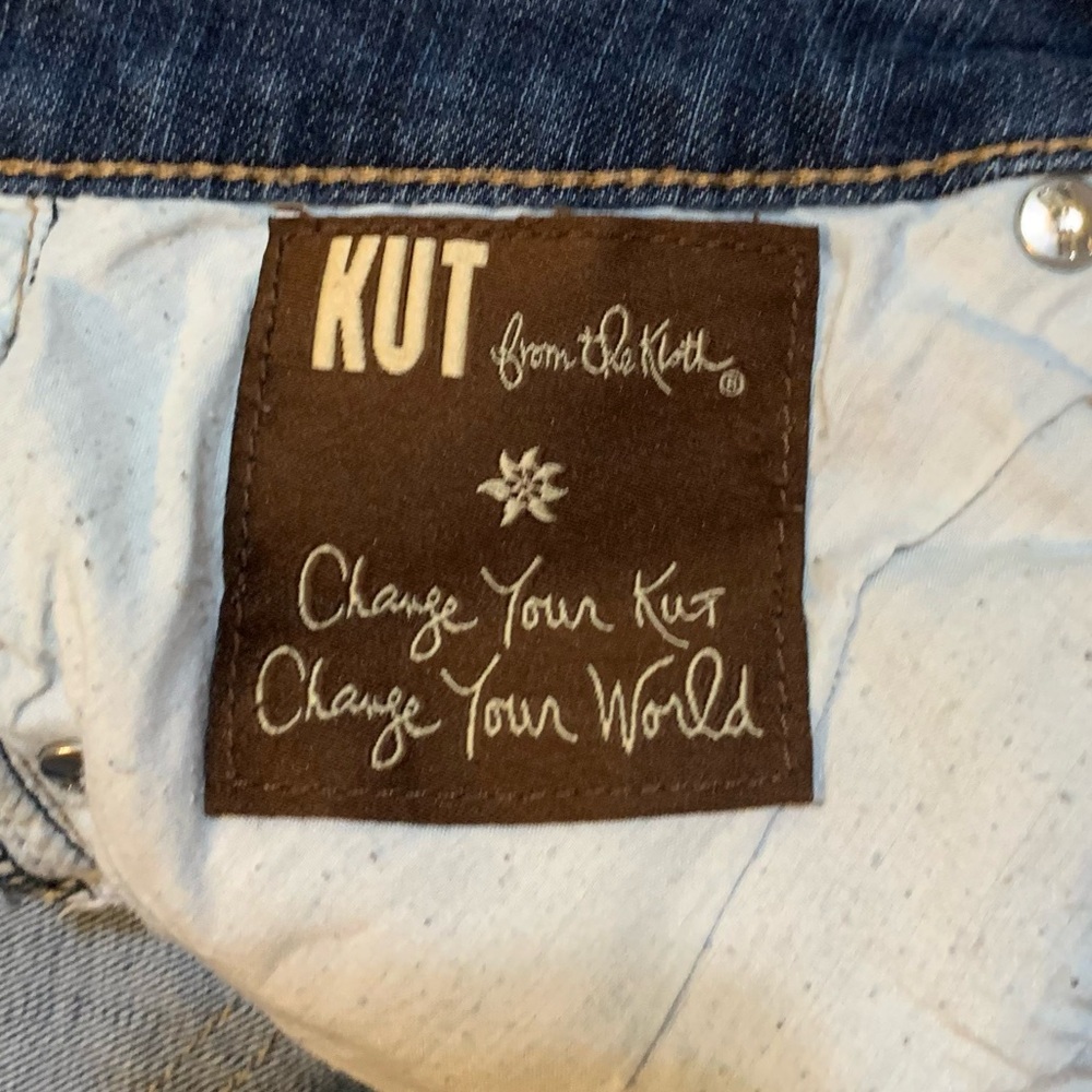 Kut from the Kloth Denim Jean Shorts 16W - Picture 4 of 9
